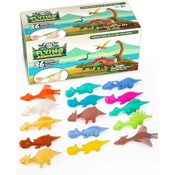 PICK A TOY 36 piezas de juguetes de dinosaurio volador de_1