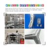 Glarks El juego de 216 conectores de perfil de aluminio de