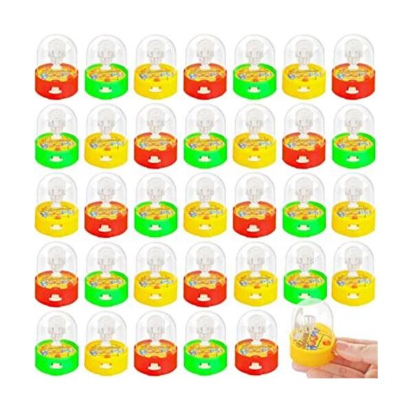 MIKIMIQI Juego de 36 mini baloncesto de tiro regalos de_1