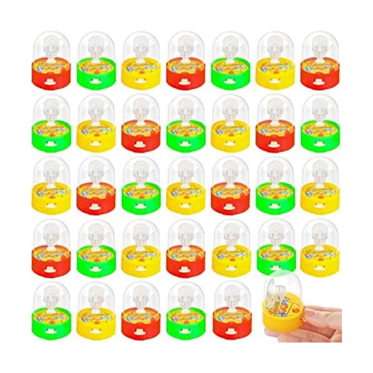 MIKIMIQI Juego de 36 mini baloncesto de tiro regalos de