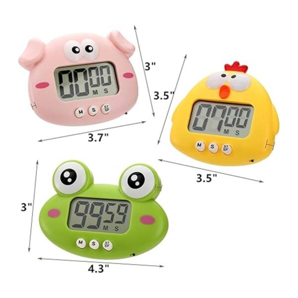 DEAYOU Paquete de 3 temporizador digital de cocina