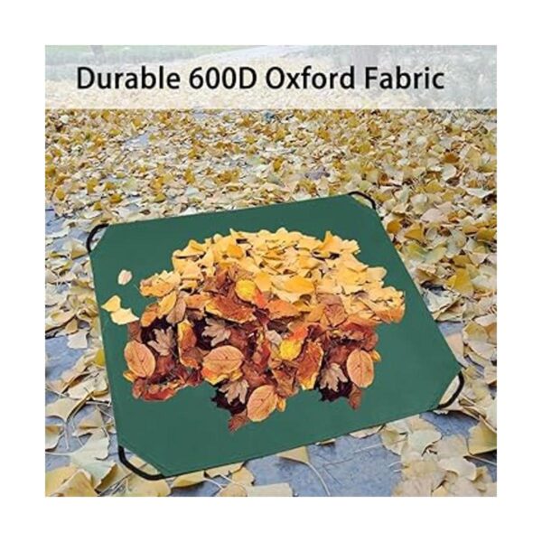 GROWORLD Leaf Tarp with 4 Handles Garden Waste Yard Tarps_2