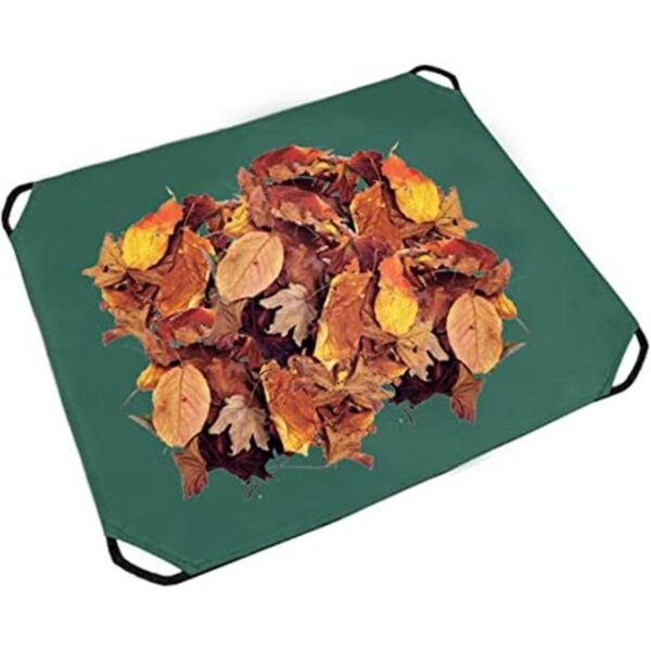 GROWORLD Leaf Tarp with 4 Handles Garden Waste Yard Tarps_1