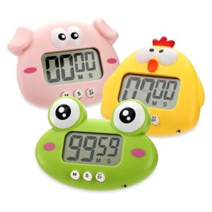 DEAYOU Paquete de 3 temporizador digital de cocina