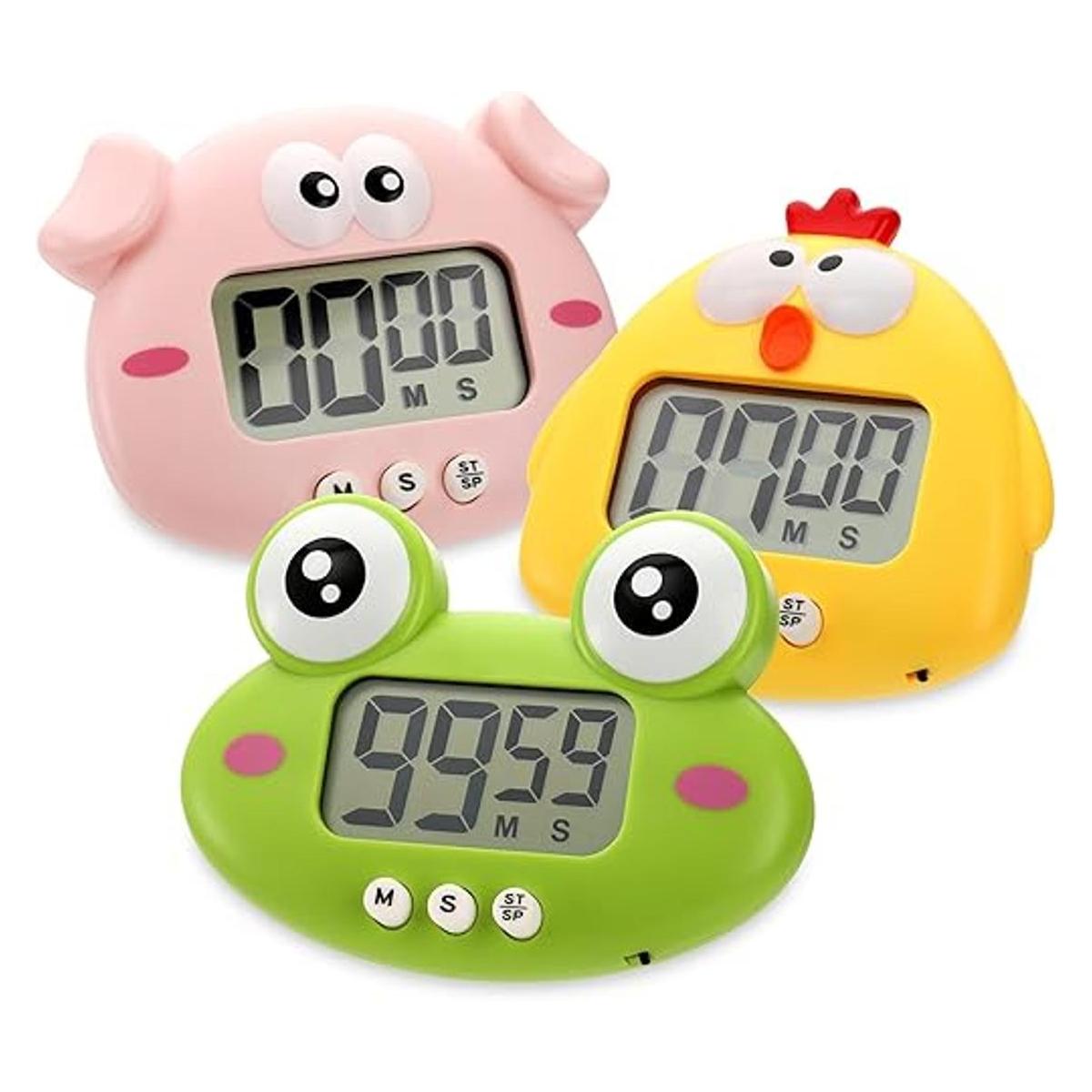 DEAYOU Paquete de 3 temporizador digital de cocina