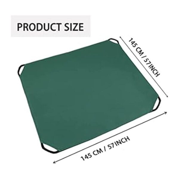 GROWORLD Leaf Tarp with 4 Handles Garden Waste Yard Tarps_5