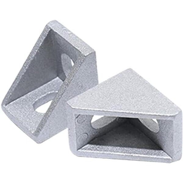 Juego de 24 conectores de perfil de extrusión de aluminio