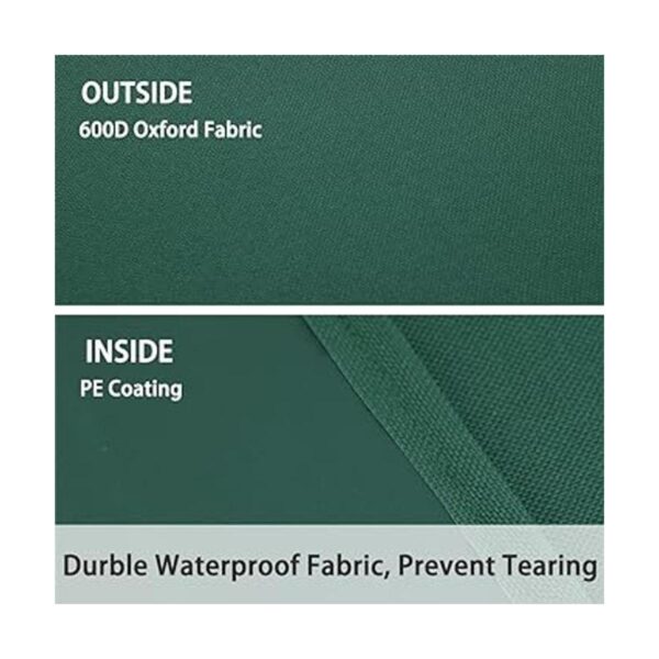GROWORLD Leaf Tarp with 4 Handles Garden Waste Yard Tarps_4