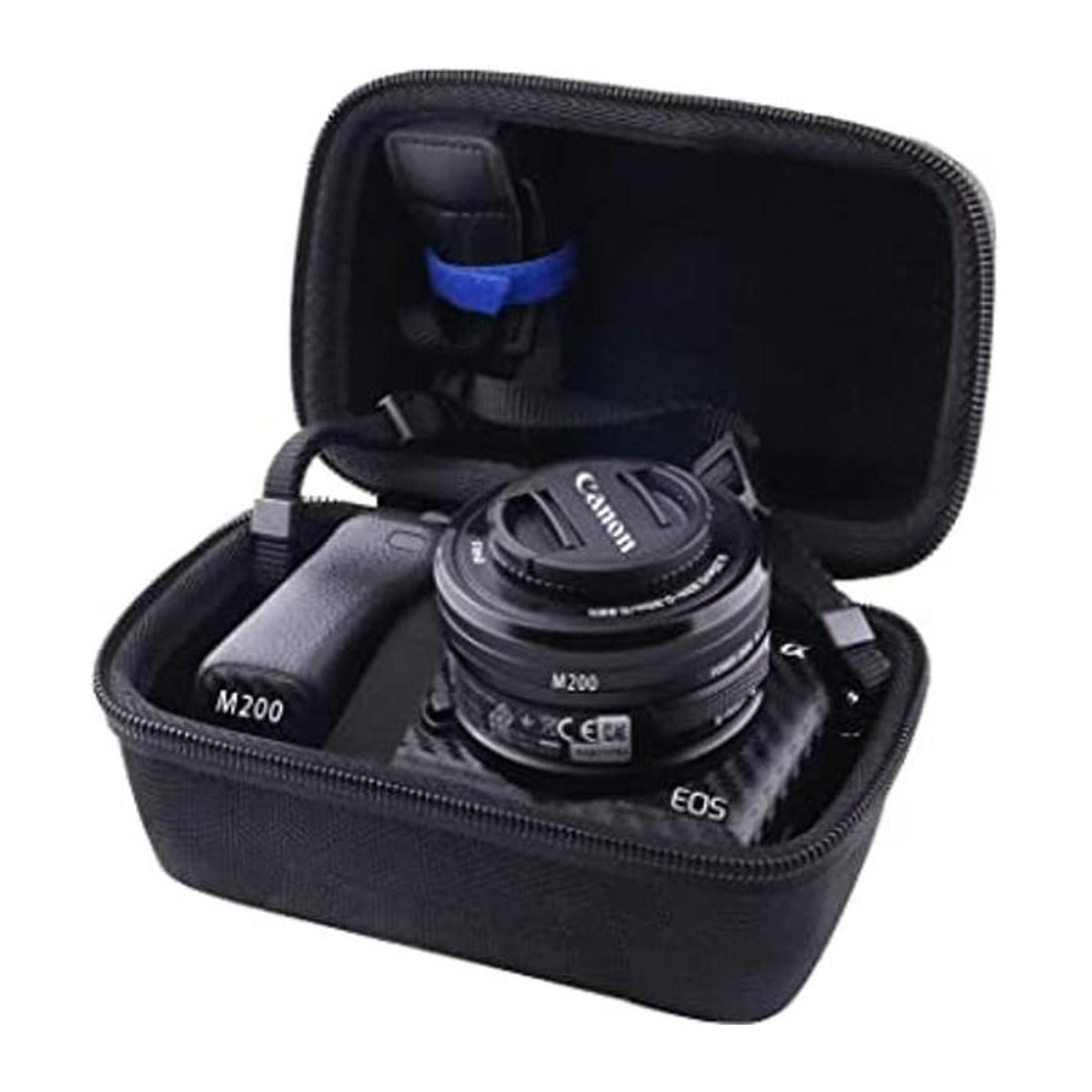 JINMEI Funda rígida de EVA para cámara Canon EOS M200M100