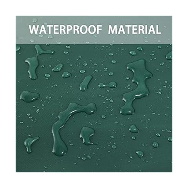 GROWORLD Leaf Tarp with 4 Handles Garden Waste Yard Tarps_3