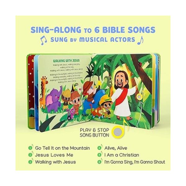 Hello 2 Kids Jesus Loves Me Libro de sonidos Juguete_3