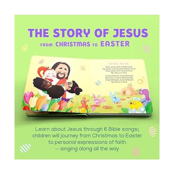 Hello 2 Kids Jesus Loves Me Libro de sonidos Juguete_2