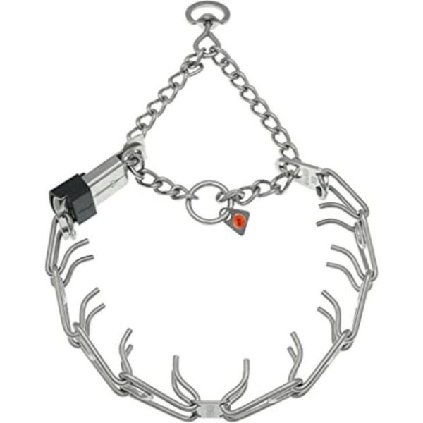 Herm Sprenger Collar de perro de acero inoxidable con