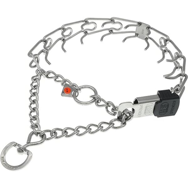 Herm Sprenger Collar de perro de acero inoxidable con