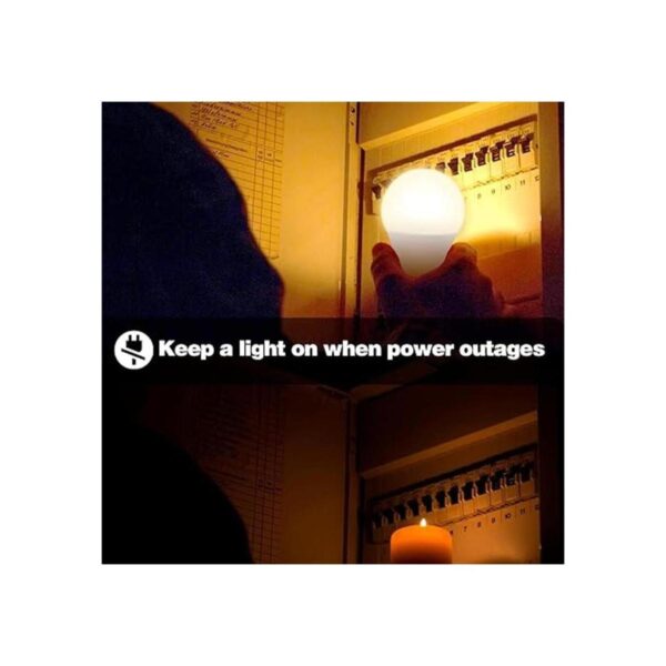 AmeriTop Bombilla LED de emergencia recargable Paquete_4