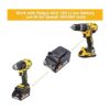 Convertidor adaptador para Ridgid AEG 18V Hyper liion a_4