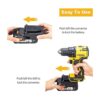 Convertidor adaptador para Ridgid AEG 18V Hyper liion a_5