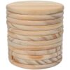 GOH DODD Paquete de 12 posavasos de madera sin acabar 4_1