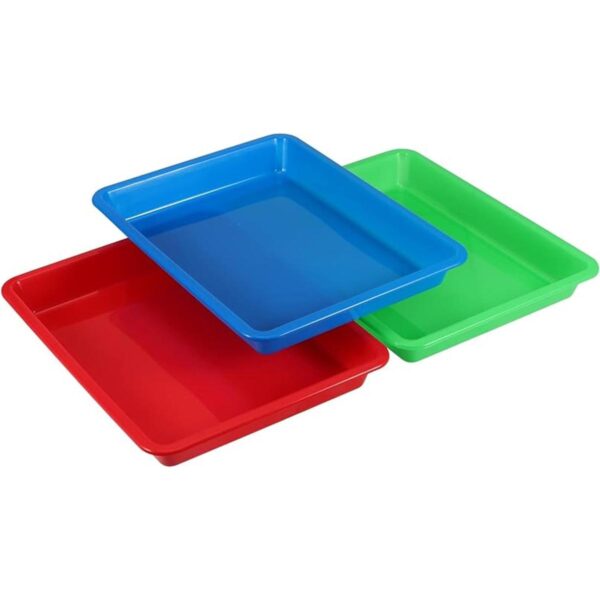 JOIKIT Paquete de 20 bandejas de plástico multicolor de_5