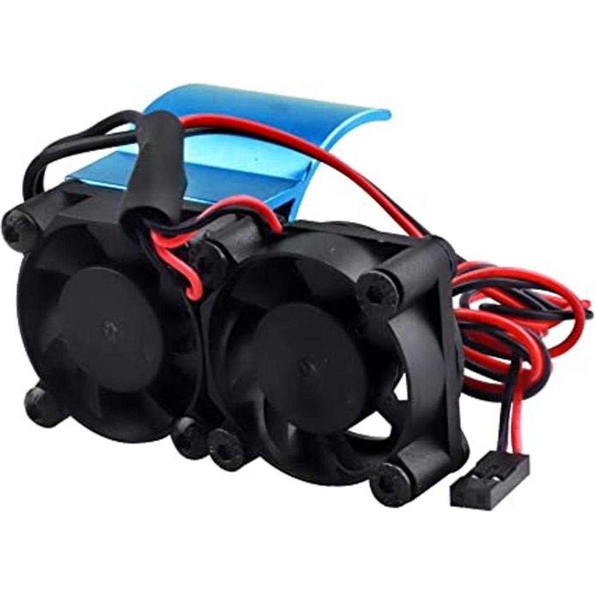 FriHobby Disipador térmico de motor RC con ventilador de
