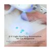 PAKEWAY Pet Nail Clipper with LED UV Light Cat Claw_3