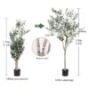 Hobyhoon Olivos artificiales árboles de seda olivos_5