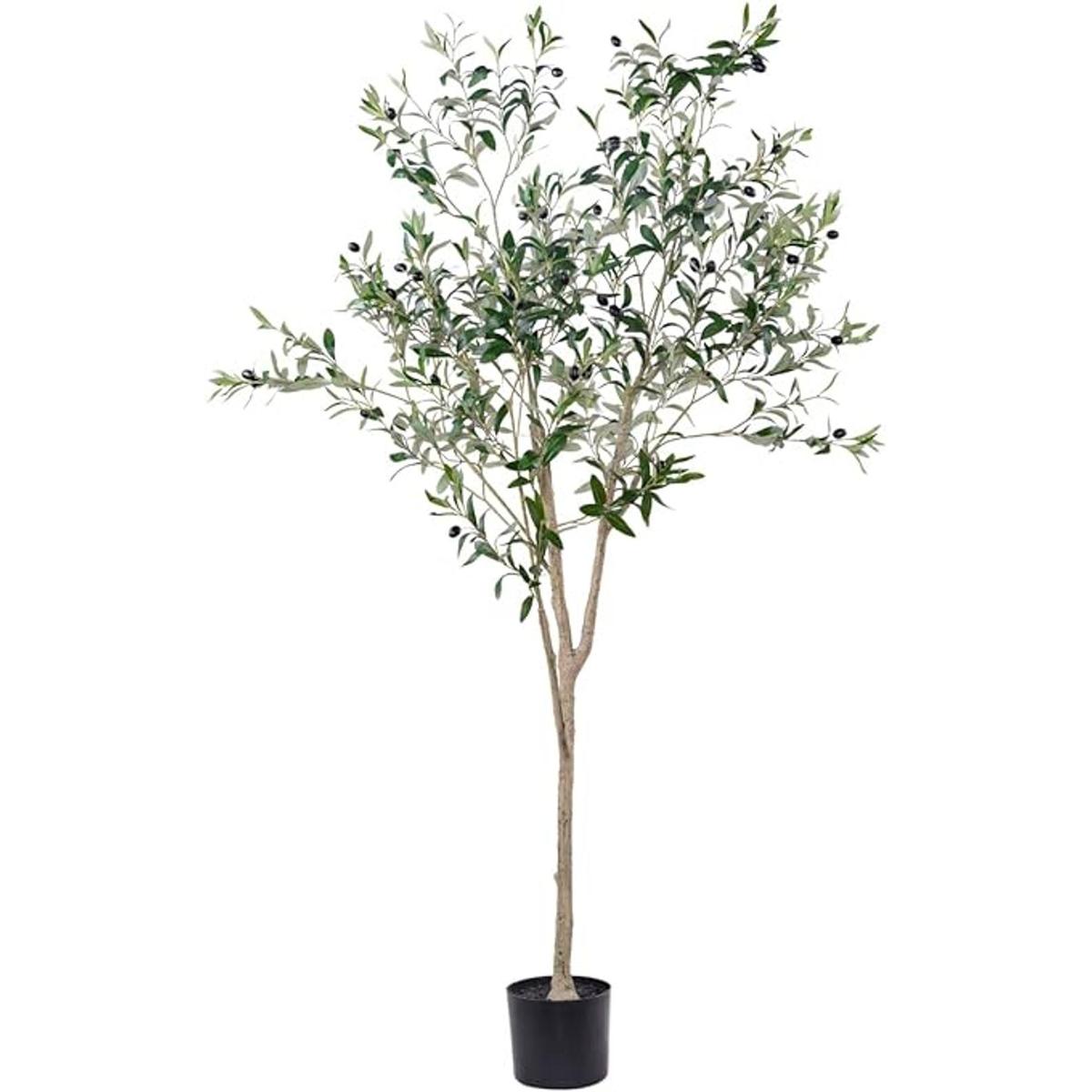 Hobyhoon Olivos artificiales árboles de seda olivos