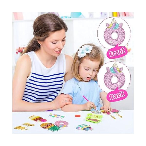 Juego de 10 juegos de pintura de diamantes 5D para niños