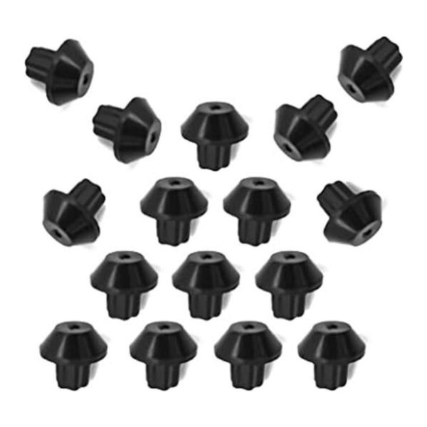 Juego de 16 patas de goma para quemador GE Kenmore_1
