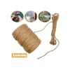 Leecogo Cuerda de yute de 0.118 in de grosor 656 pies