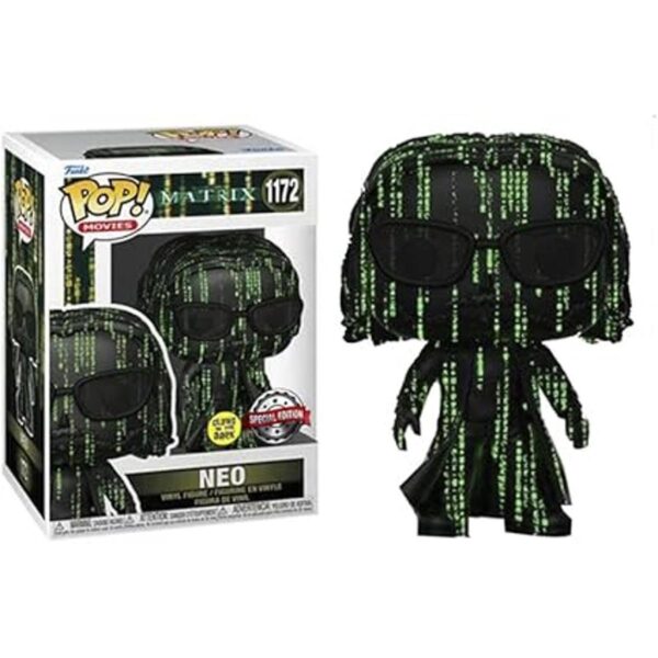 Funko Pop Neo en Matrix Glow in The Dark GITD_3