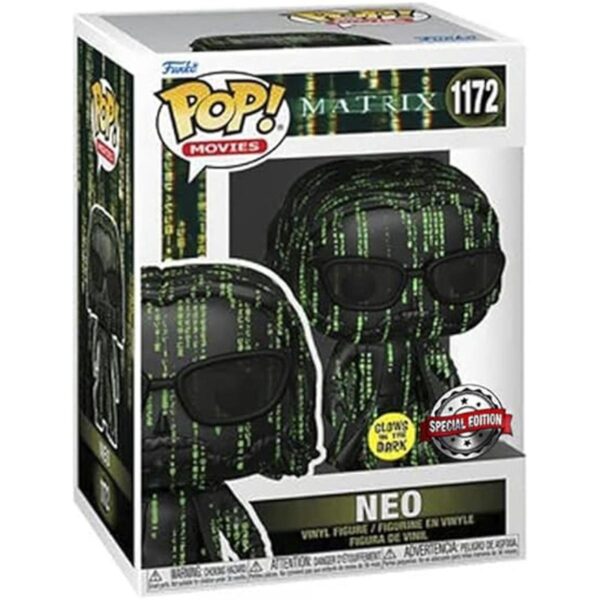 Funko Pop Neo en Matrix Glow in The Dark GITD_2
