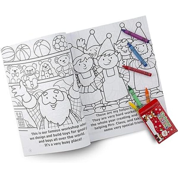 FAVONIR Juego de 12 regalos de Navidad de Papá Noel con_3