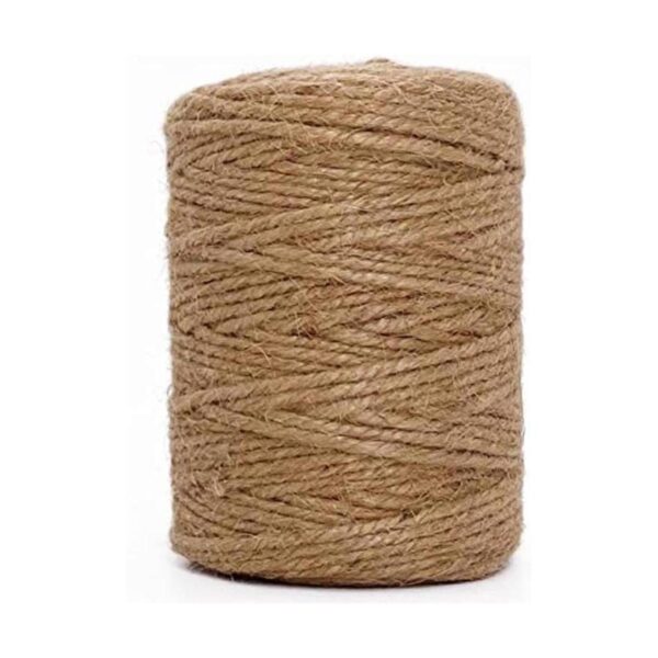 Leecogo Cuerda de yute de 0.118 in de grosor 656 pies