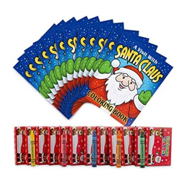 FAVONIR Juego de 12 regalos de Navidad de Papá Noel con_1