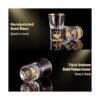 DUJUST Vasos de chupito 1.5 oz juego de vidrio de_4