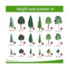 Juego de 35 figuras de animales del bosque 5 juguetes de_2