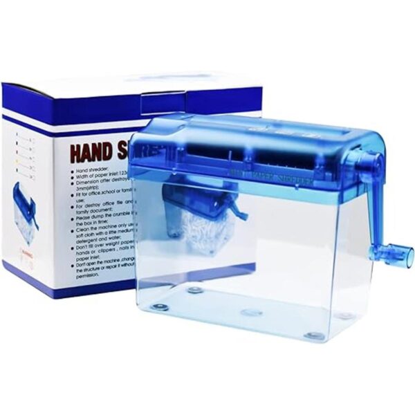JIKIOU Mini trituradora de mano portátil trituradora de