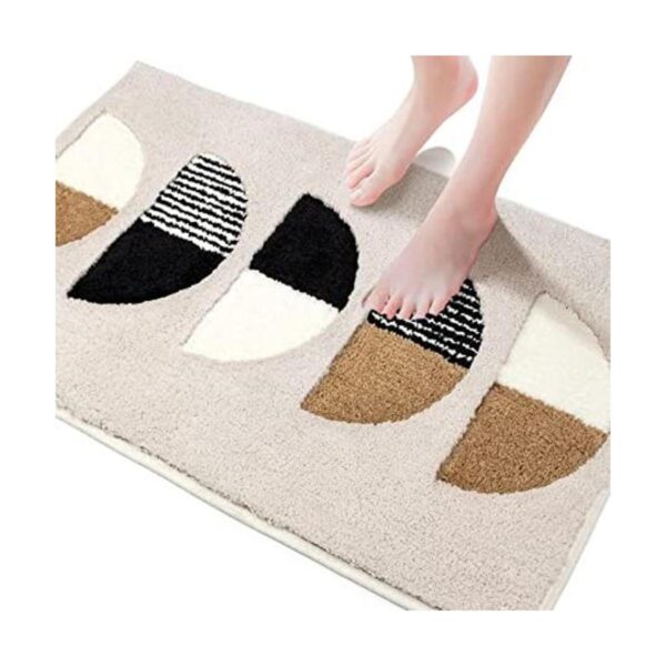 DEXDE Alfombra de baño antideslizante alfombra de baño de_1