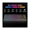 Teclado mecánico para juegos con cable 60 mecánico