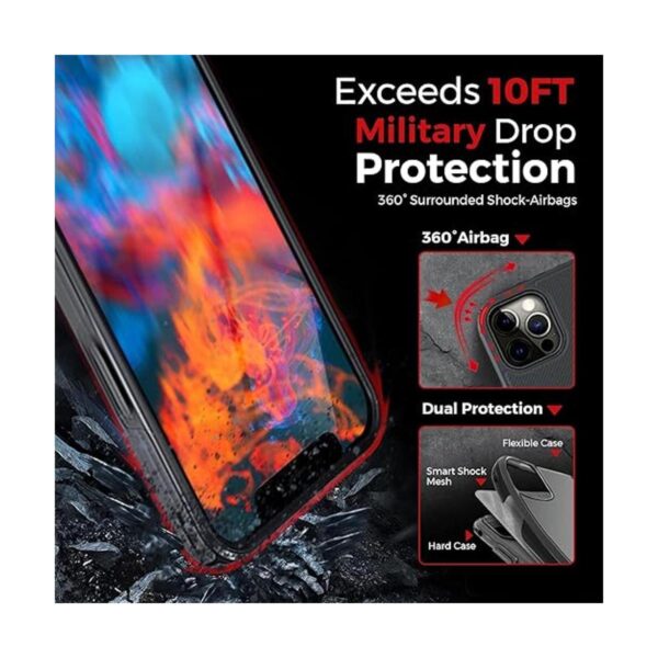 MOTIVE Funda para iPhone 13 PRO MAX con clip para_4