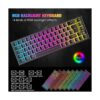 Teclado mecánico para juegos con cable 60 mecánico