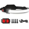Faro LED recargable por USB 1000 lúmenes 230 de haz_1