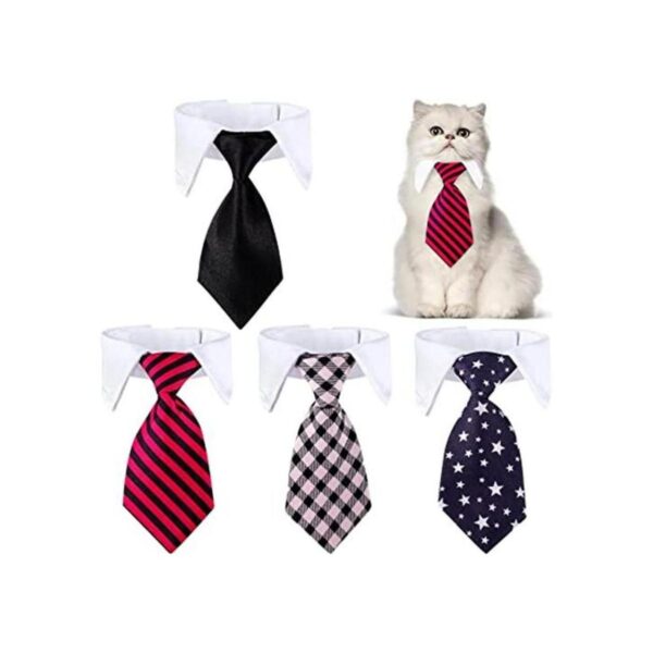 4 corbatas para perro gato perro corbata corbata de
