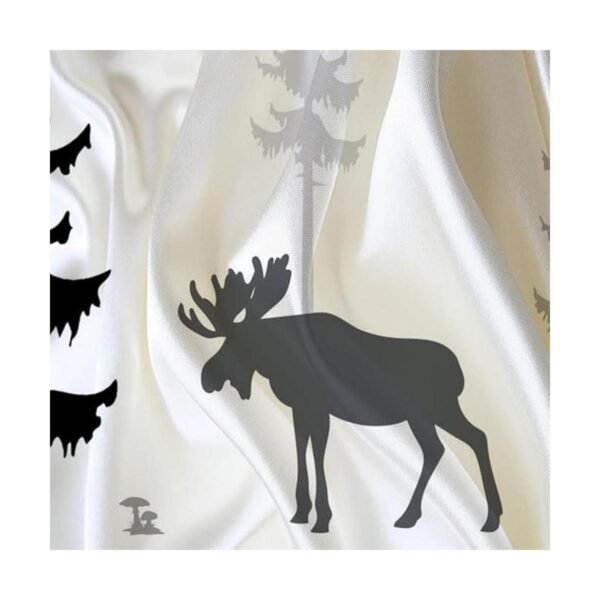 Cortina de ducha con diseño de oso de bosque cortinas de