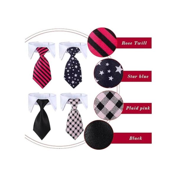 4 corbatas para perro gato perro corbata corbata de