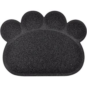 Tapete para caja de arena para gatos en forma de pata 10_1