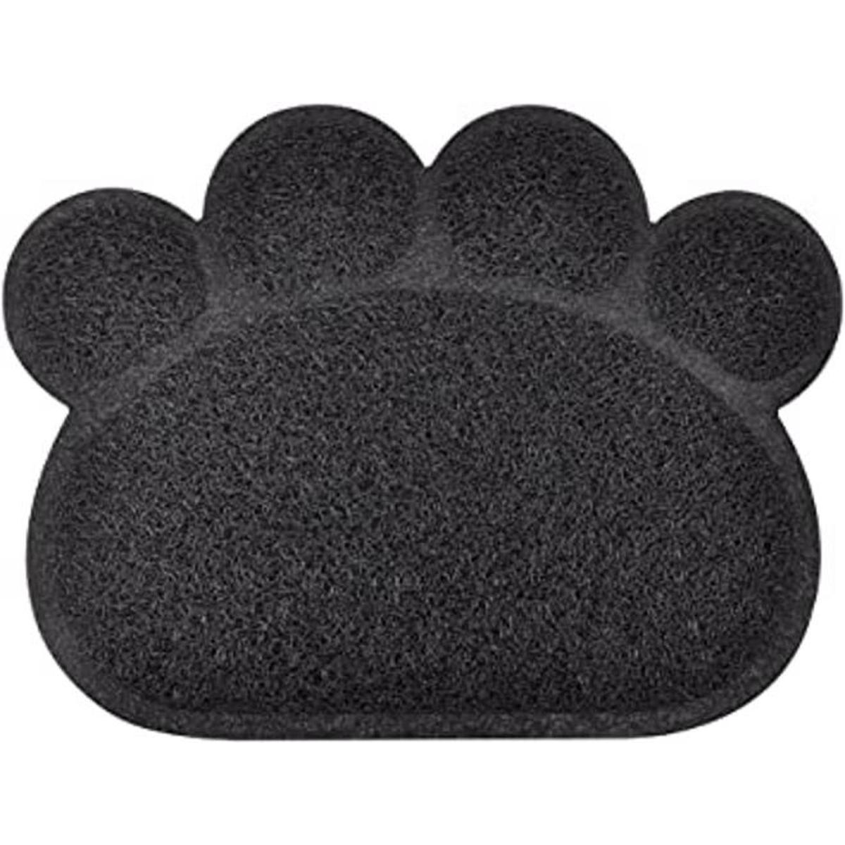 Tapete para caja de arena para gatos en forma de pata 10