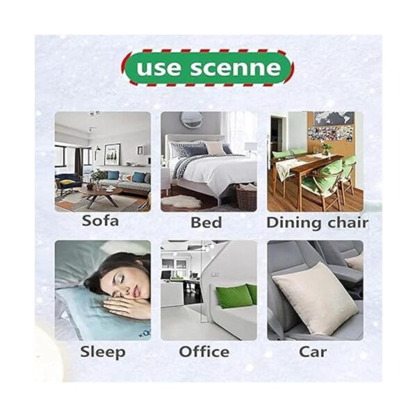 Juego de 4 fundas de almohada decorativas color azul_6