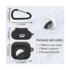 Juego de funda protectora 2 en 1 compatible con Apple